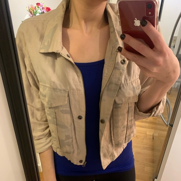 Anthropologie Jackets & Blazers - Anthro Camo Jacket